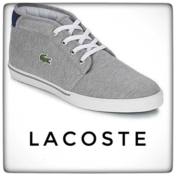 Lacoste Other - Mens Lacoste Hi Trainers Size 9